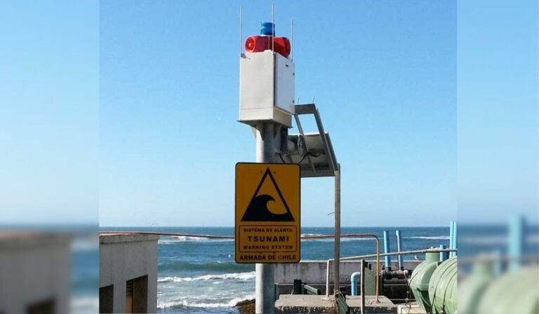 Realizaron pruebas de Alerta de Tsunami con Sistema de Sirenas en borde costero del Maule