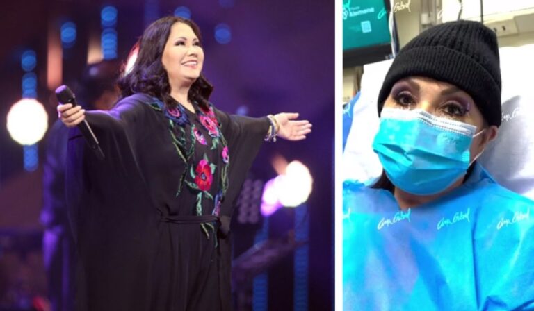 Ana Gabriel interrumpió concierto en Santiago por cuadro severo de influenza