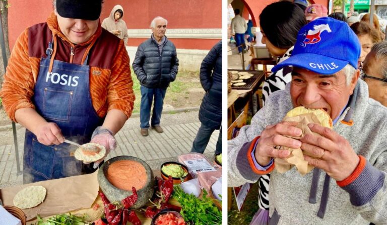 Harina, agua, sal… ¡Y muchos sabores! Más de mil personas disfrutaron el Día de la Churrasca en Talca
