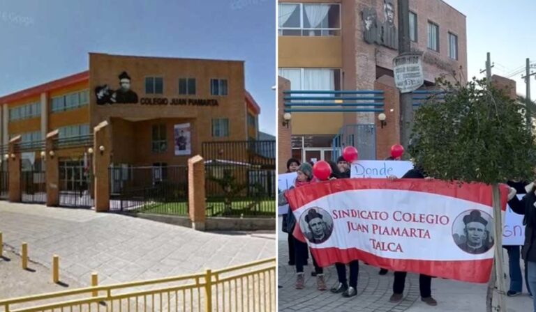 Sigue la huelga en Colegio Juan Piamarta de Talca: Altos mandos mantienen silencio