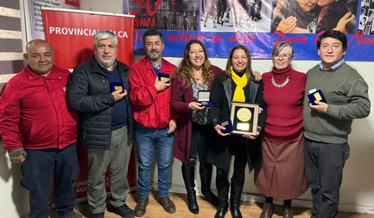 Diputada Bulnes rinde homenaje a la CUT Provincial de Talca en el Día del Trabajador