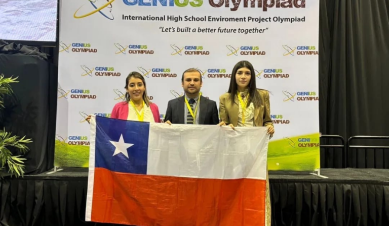 Joven de Cauquenes gana el tercer lugar en mundial de ciencias Genius Olympiad