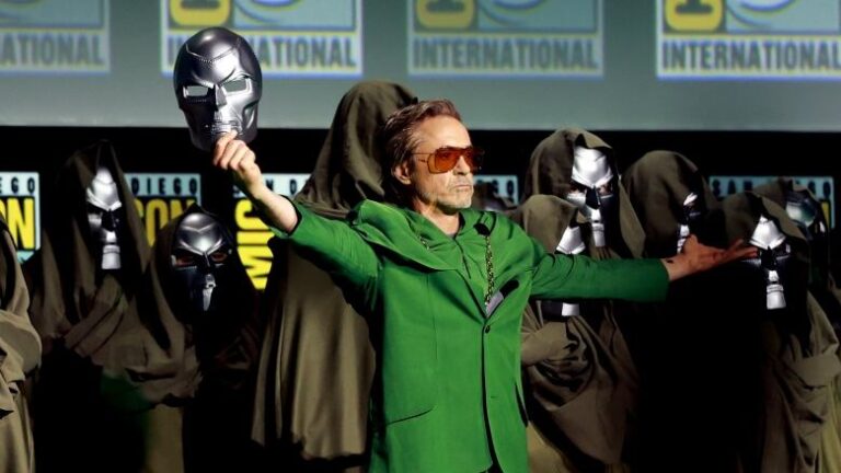 ¡Robert Downey Jr. regresa a Marvel como el icónico villano Doctor Doom!