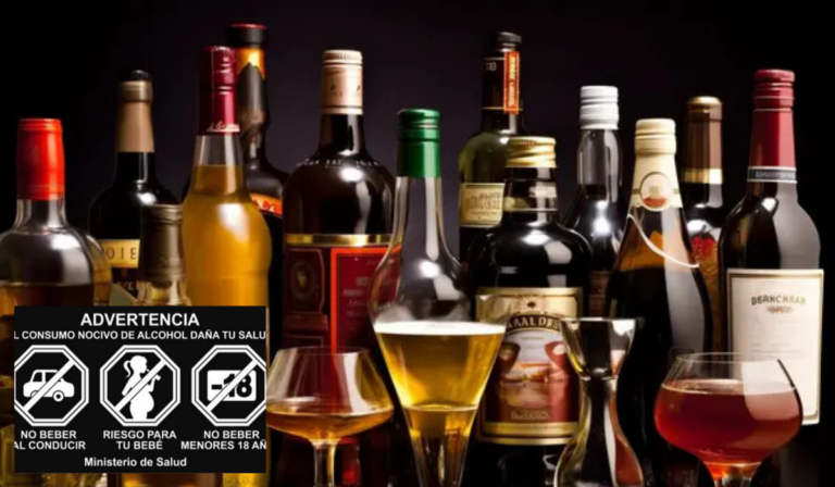 Para reducir el consumo de alcohol: Ley de etiquetado entra en vigencia esta semana