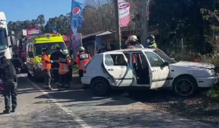 Trágico accidente en Ruta L-11: un fallecido y tres heridos en San Javier