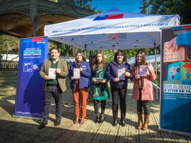 Talca se une a la campaña nacional para familias de acogida: ¡Transforma Vidas!