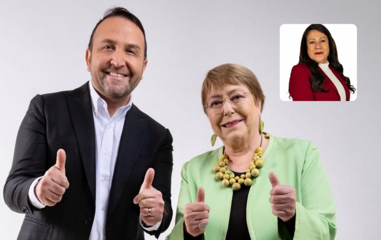 ¿Experta en Photoshop? Candidata a alcaldesa de San Ramón edita fotografía para aparecer junto a Michelle Bachelet