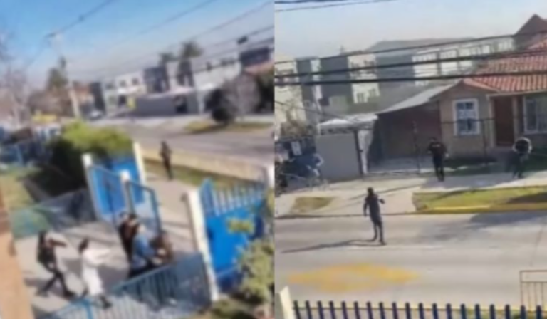 Riña escolar en Puente Alto deja siete detenidos y dos atropellados