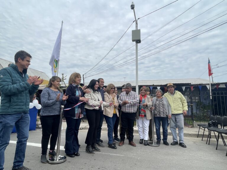 Celebran en Villa Estrecho de Magallanes de Curicó: Aniversario y nuevas cámaras de seguridad