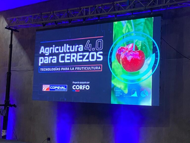 Realizan seminario sobre adopción de tecnologías para productores de cerezos