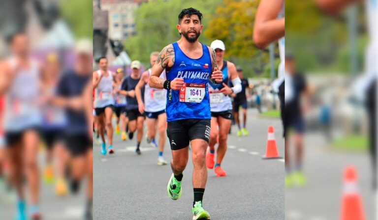 Talquino destaca en la Maratón de Buenos Aires