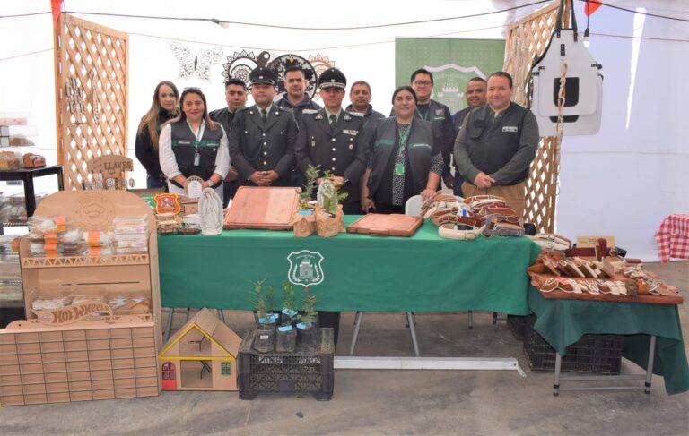 Gendarmería de Chile se hace presente en la Fiesta de la Chilenidad de Talca