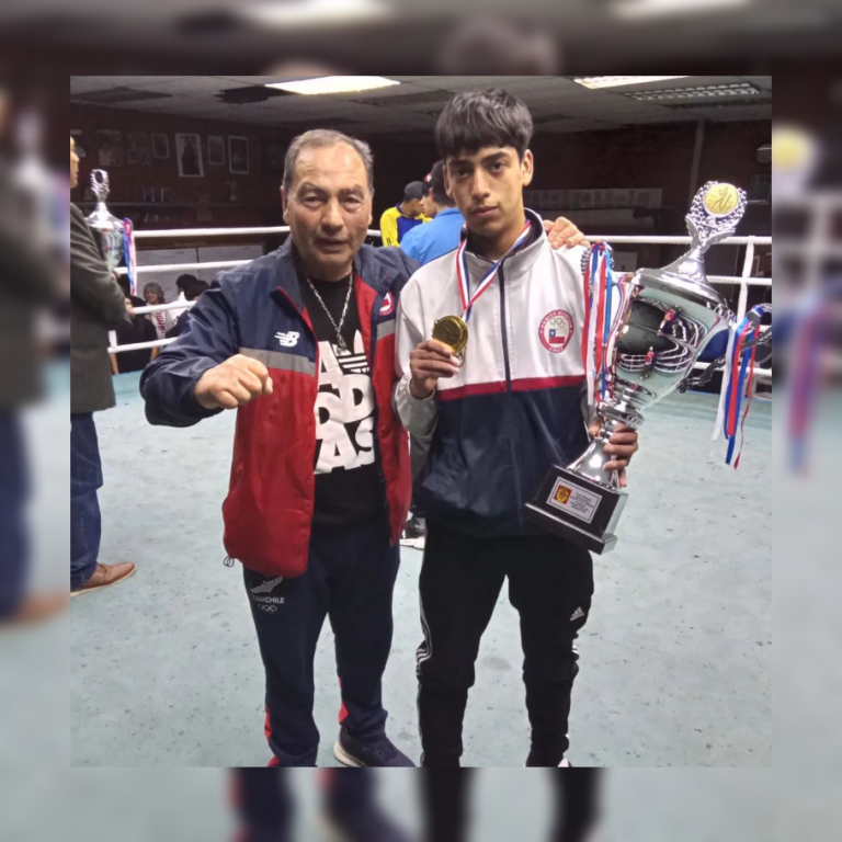 Joven curicano se consagra Campeón de Chile en el Nacional de Boxeo