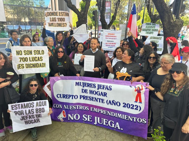 880 mujeres emprendedoras del Maule llevan más de 3 años esperando proyecto adjudicado sin respuesta del Gobierno Regional y SernamEG