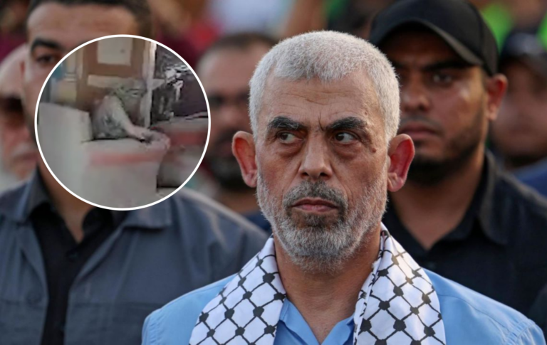 Israel publica impactante video del líder de Hamás, Yahya Sinwar, agonizando tras ataque