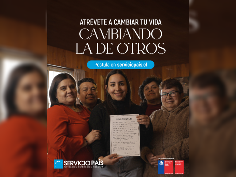 ¡Cambia tu vida y la de otros! Abren postulaciones para Servicio País