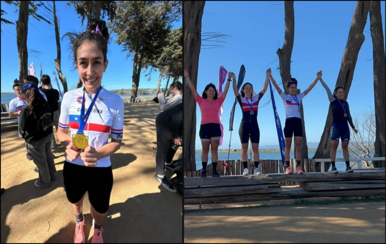 Ciclista de la región del Maule es Campeona del primer Campeonato Nacional de Gravel