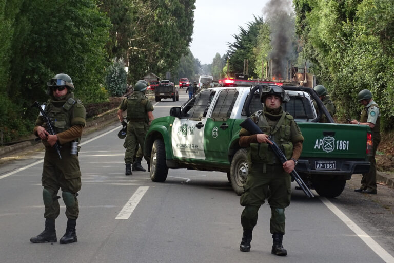 Carabinera resulta herida tras emboscada en Victoria: recibió impacto de perdigones