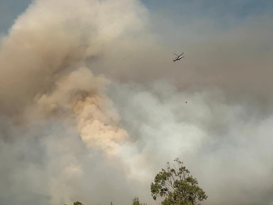 Devastador incendio en Villaboro de San Javier