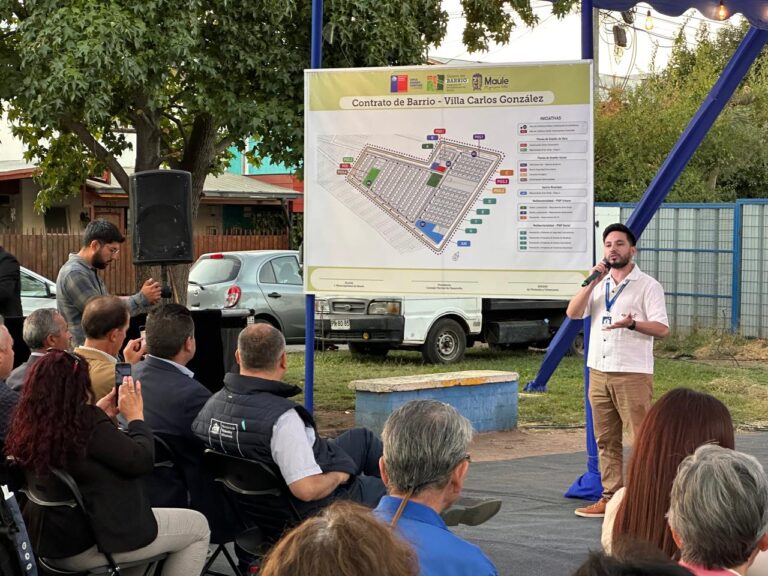 Avanza el proyecto de recuperación en Villa Carlos González de Maule