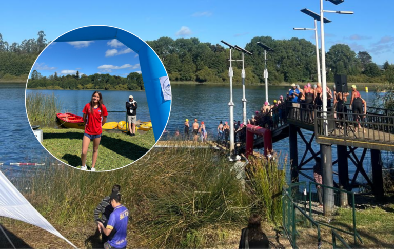 Natación talquina sigue destacando: Jóvenes brillan en el Nacional de Aguas Abiertas en Valdivia