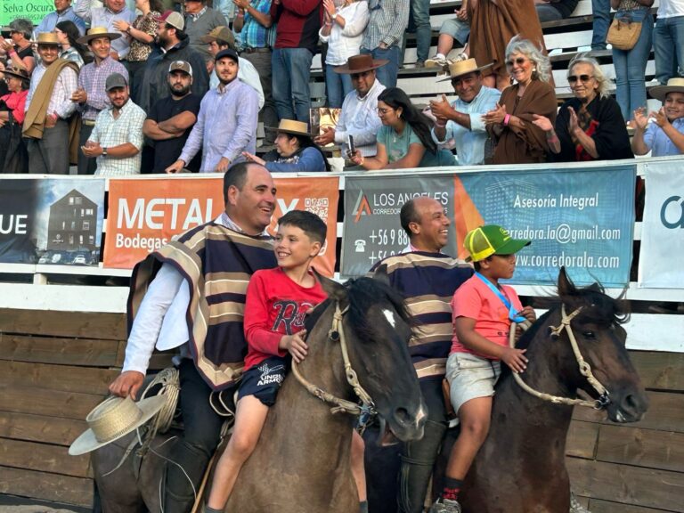 Valdebenito y Garcés brillan en Los Ángeles y van por la final del Campeonato Nacional de Rodeo