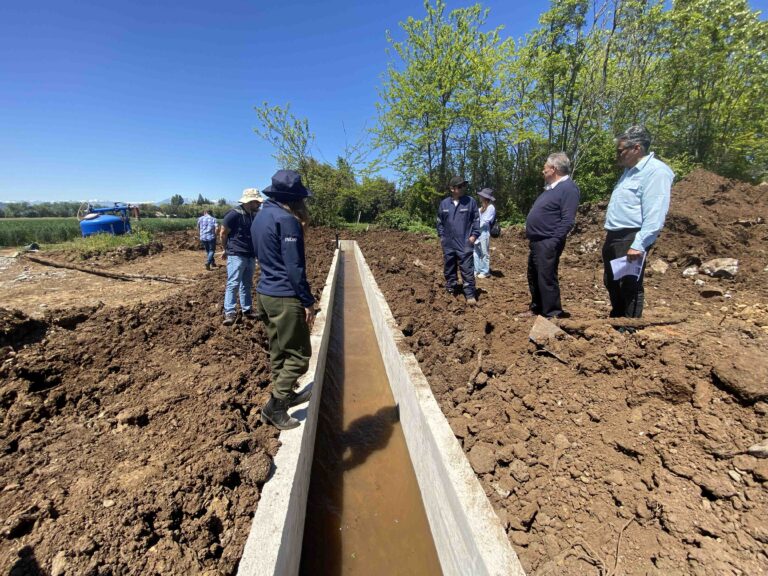 San Clemente fortalece su agricultura con nuevas obras de riego