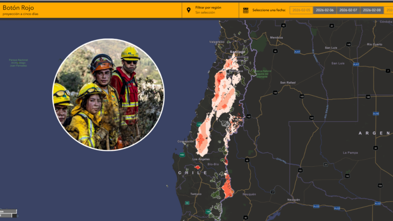 Ante riesgo extremo: Conaf activa Botón Rojo en el Maule y otras cinco regiones de Chile