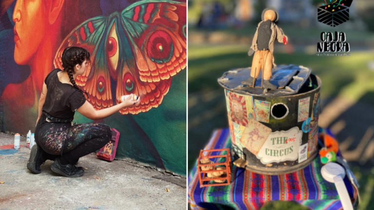 Talca suma nuevo espacio cultural que reune arte, circo, poesía y café