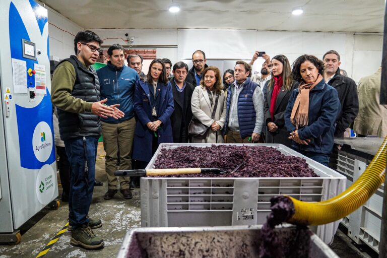 Región del Maule impulsa innovadora planta para convertir residuos en productos con valor agregado