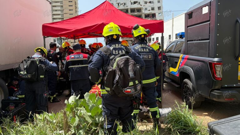 Gobierno detalla labor de Bomberos chilenos tras terremoto en Venezuela