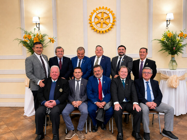 Luis Lozano asume la presidencia de Rotary Club Talca en la antesala de sus 100 años