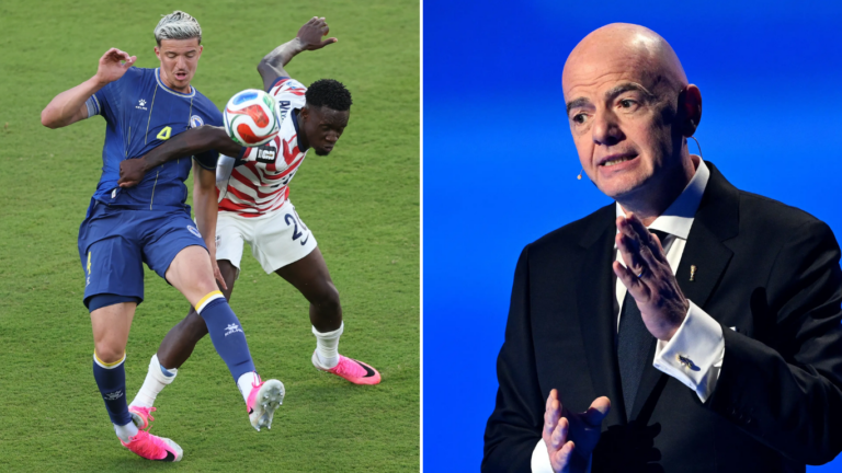 Fue expulsado, pero podrá jugar: crece la presión sobre la FIFA tras polémica por Balogun