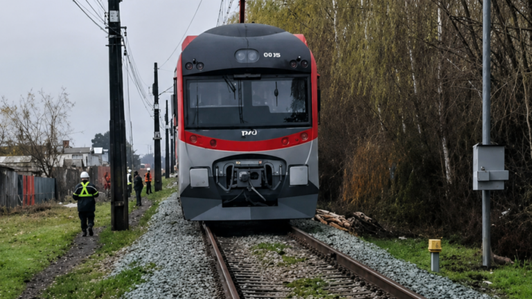 Fatal accidente ferroviario: ciclista muere tras ser impactado por tren en Curicó