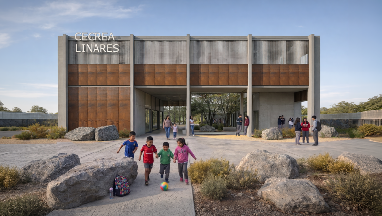 Convenio impulsa espacio creativo para infancia y juventud: proyectan primer edificio Cecrea del Maule en Linares