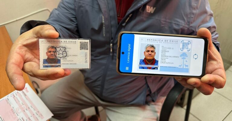 Licencia de conducir digital ya está disponible en todo Chile