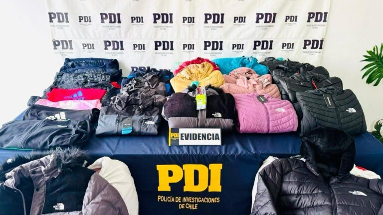 PDI incauta $30 millones en ropa falsificada en Parral