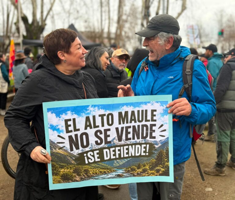 Senadora Beatriz Sánchez por proyecto en Alto Maule: “El desarrollo económico no es contrario al cuidado de la naturaleza, como el Gobierno quiere hacernos creer”