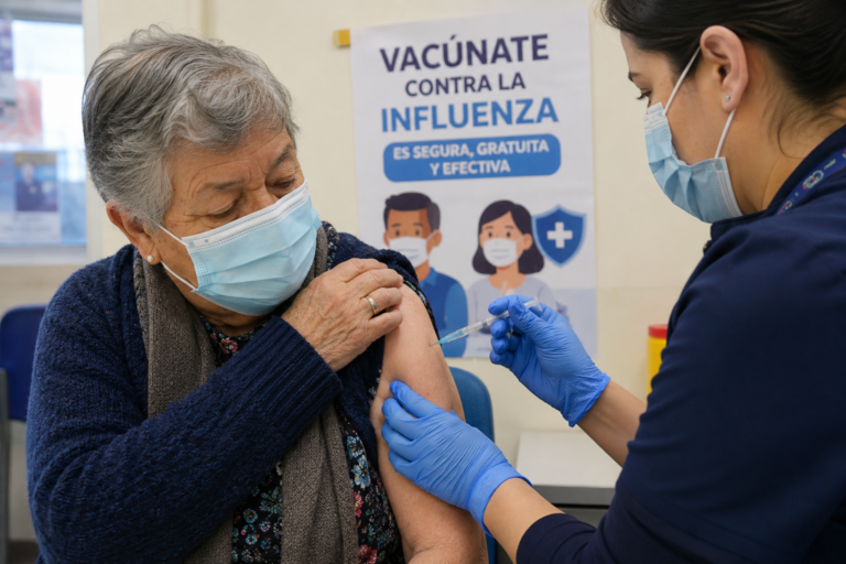 Alertan baja vacunación en adultos mayores del Maule: 98 mil aún no se inmunizan